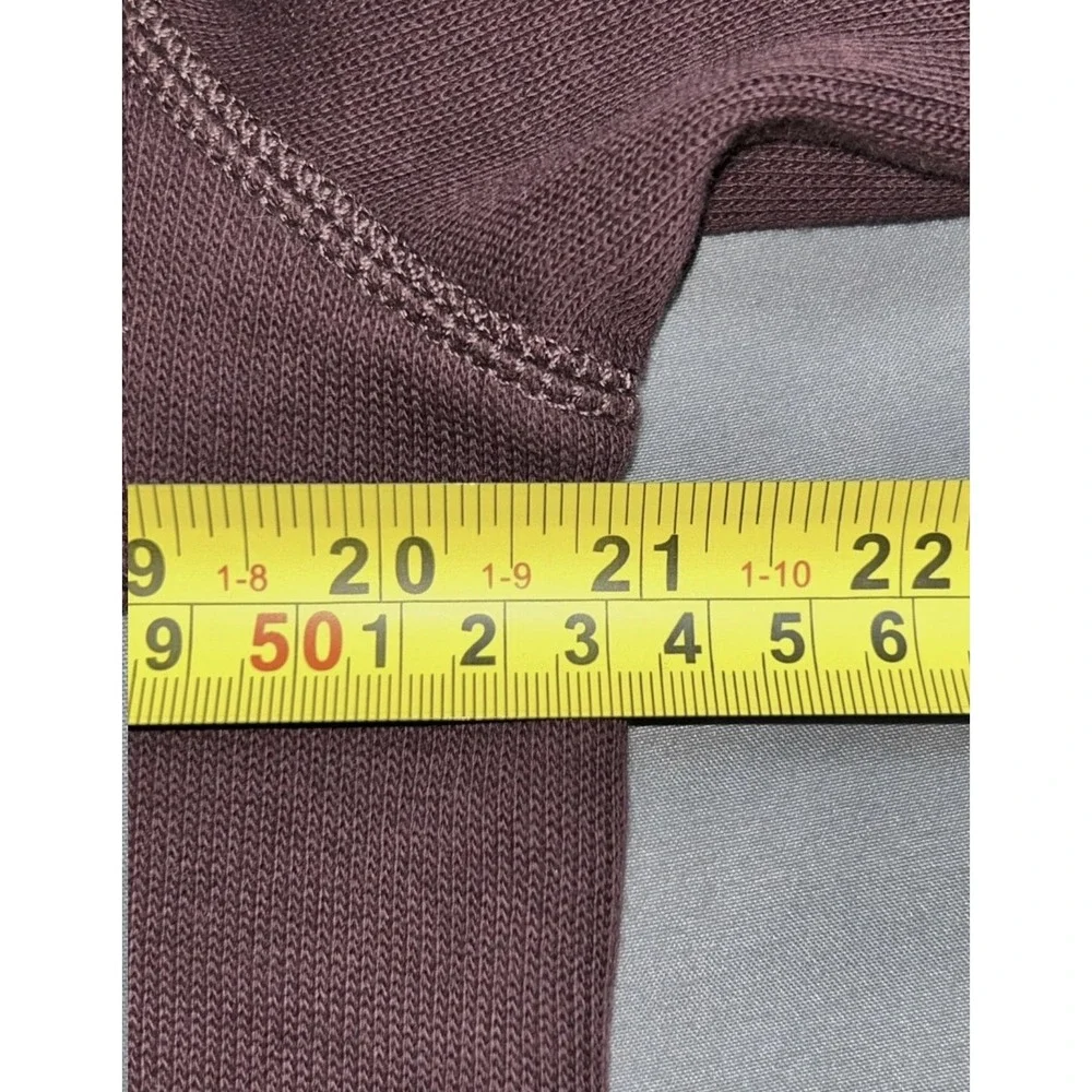 Hugo Boss Sweater Mens Medium Burgundy Henley Collared Cotton Knit Pullover